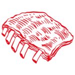 beste_fleischerei_in_bochum Zeichnung Lammkarree