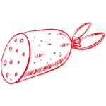 leckerster_frischaufschnitt_in_bochum Zeichnung Frischwurst