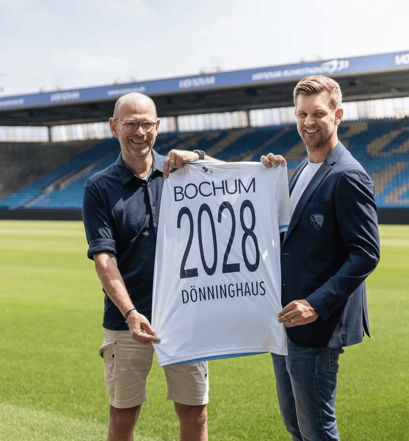 Neuer Vertrag zwischen dem VFL Bochum und Dönninghaus